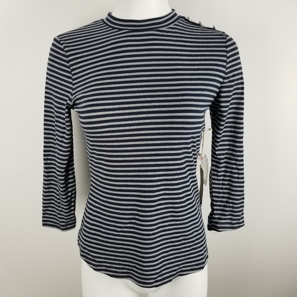 Sweet Wanderer Women's Striped Top Size M‎ NWT